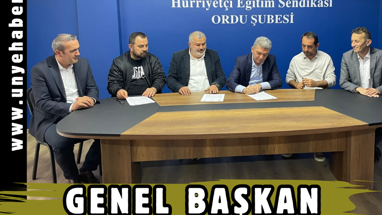 GENEL BAŞKAN, ORDU İL BAŞKANLIĞINI ZİYARET ETTİ