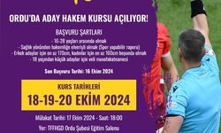 HAKEM KURSU AÇILIYOR