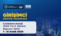 KOSGEB 3. Dönem Girişimci Desteği Başvurusu Devam Ediyor