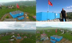 ALTINORDU İLÇESİ KÖKENLİ MAHALLESİ YENİ İÇME SUYU DEPOSUNA KAVUŞTU