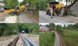 ÜNYE'DE DÖRT MAHALLE İÇME SUYU HATLARINA KAVUŞUYOR