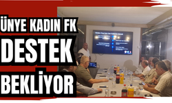 ÜNYE KADIN FK DESTEK BEKLİYOR