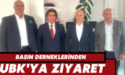 BASIN DERNEKLERİNDEN, UBK'YA ZİYARET