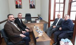 VALİ MUAMMER EROL'DAN İNTERNET GAZETECİLERİ DERNEĞİ’NE ZİYARET