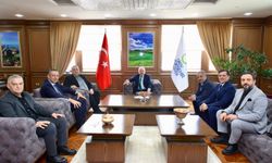 Gazeteci Zafer Şahin ve Sinan Burhan Ordu’da Çeşitli Temaslarda Bulundu