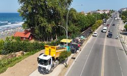 ÜNYE BİSİKLET YOLUNDA SONA GELİNİYOR