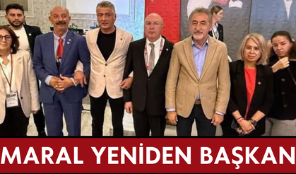 MARAL YENİDEN BAŞKAN