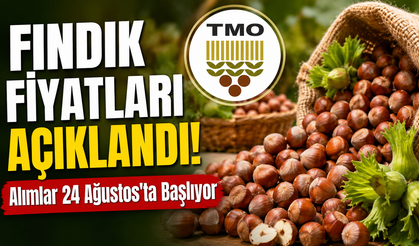 FINDIK FİYATI AÇIKLANDI