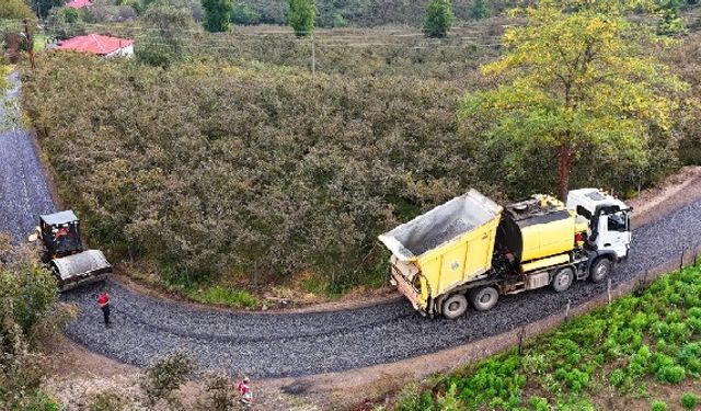 Ulubey Fındıklı Mahalle Yolu Asfaltlandı