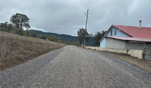 Mesudiye’de Yeşilyurt-Yeşilce Yolu Asfaltlandı