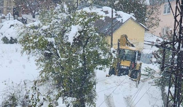 Mesudiye’de Karla Mücadele Devam Ediyor