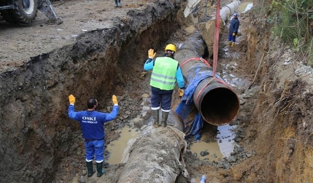 Büyükşehir'den 5.5 Yılda 1821 Kilometre İçme Suyu Hattı