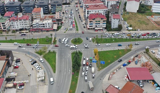 Ordu’da 15 Kavşak Yeniden Düzenlendi