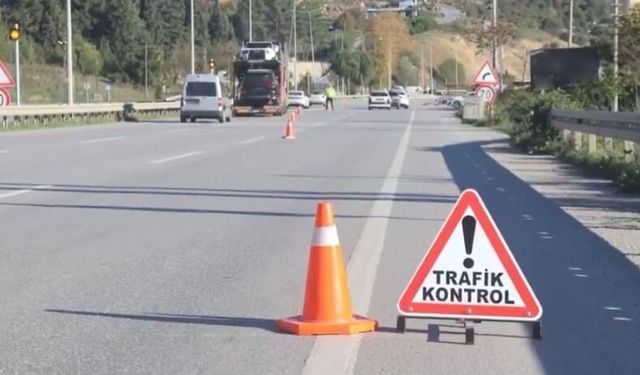 2024 Yılında 71 Bin 21 Sürücüye İşlem Yapıldı