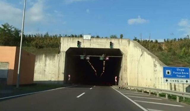 Yunus Emre Tüneli'nde Korkutan Kaza