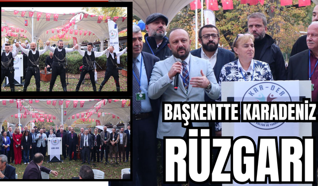 BAŞKENTTE KARADENİZ RÜZGARI ESTİ
