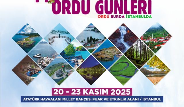 ORDU İSTANBUL’DA TANITILACAK