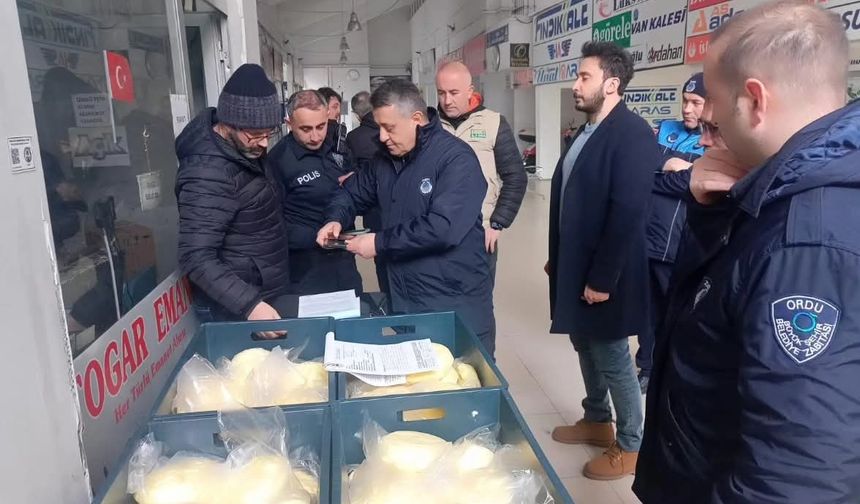 YARIM TON YAĞA EL KONULDU