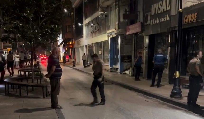 ÜNYE’DE İŞYERİ KURŞUNLANDI