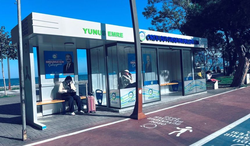 ÜNYE’DE YENİ NESİL DURAKLAR